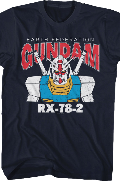 Blue Earth Federation Gundam T-Shirt