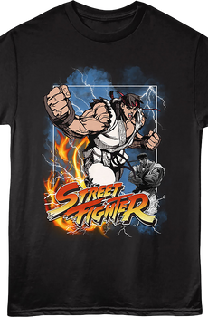 Elemental Ryu Street Fighter T-Shirt