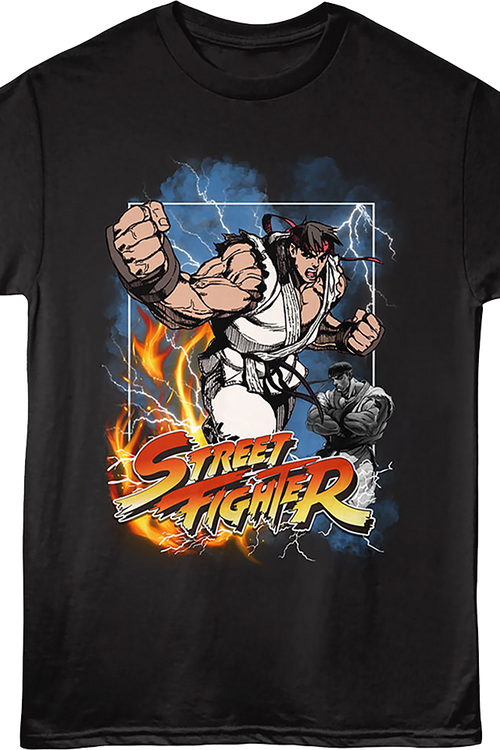 Elemental Ryu Street Fighter T-Shirt