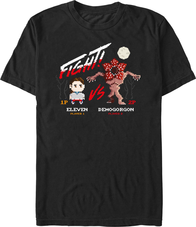 Eleven vs. Demogorgon Stranger Things T-Shirt