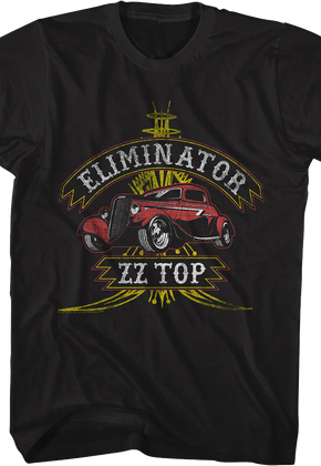 Eliminator Car ZZ Top T-Shirt