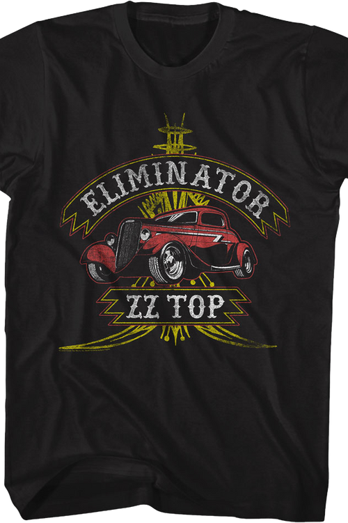 Eliminator Car ZZ Top T-Shirt