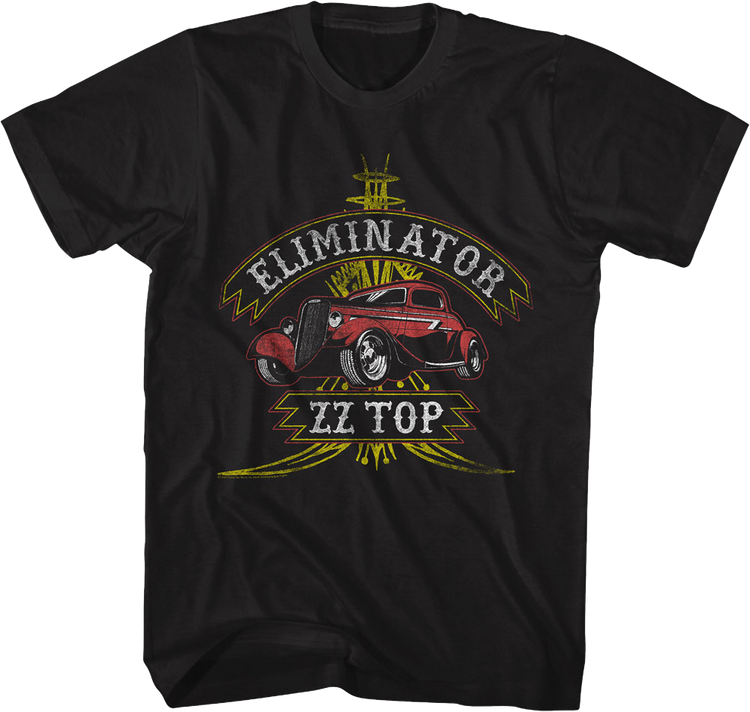Eliminator Car ZZ Top T-Shirt