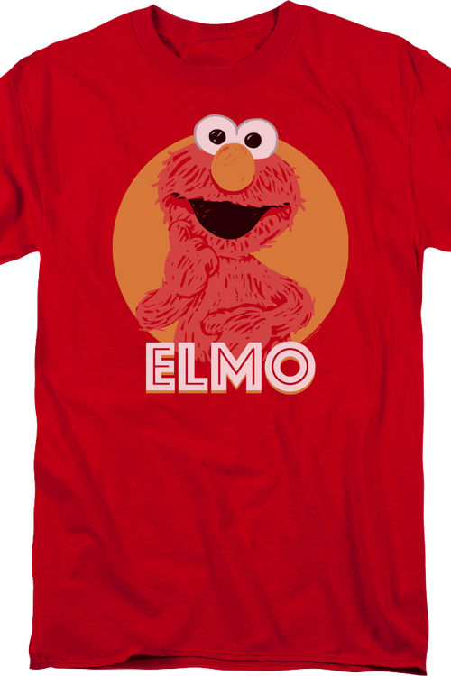 Elmo Circle Sesame Street T-Shirt