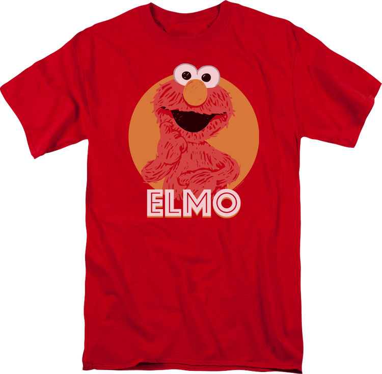 Elmo Circle Sesame Street T-Shirt