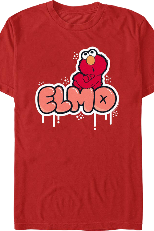 Elmo Graffiti Sesame Street T-Shirt