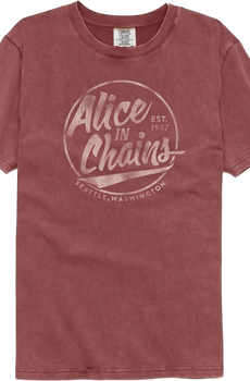 Est. 1987 Alice In Chains Comfort Colors Brand T-Shirt