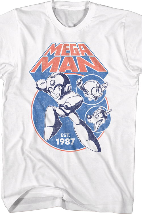 Est. 1987 Mega Man T-Shirt