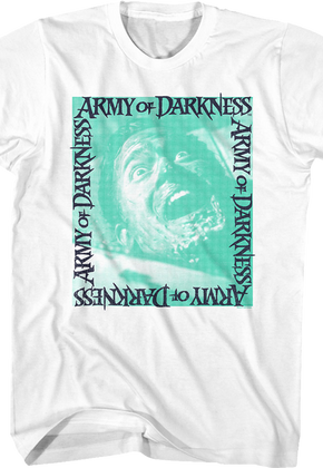 Evil Ash Framed Photo Army of Darkness T-Shirt