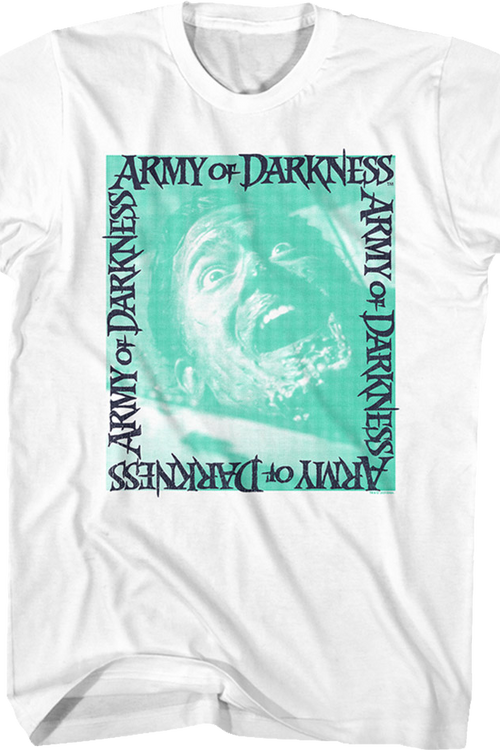 Evil Ash Framed Photo Army of Darkness T-Shirt