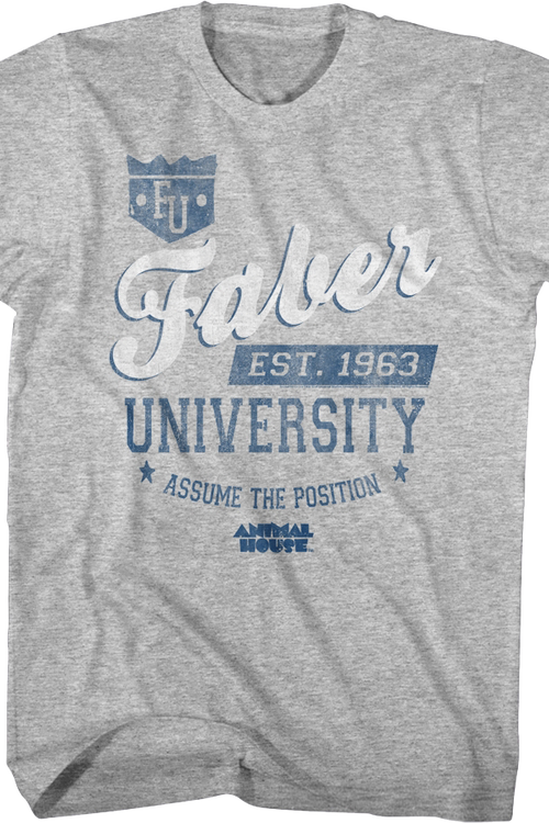 Faber University Est. 1963 Animal House T-Shirt