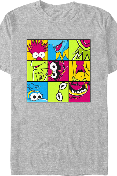 Faces Rearranged Muppets T-Shirt
