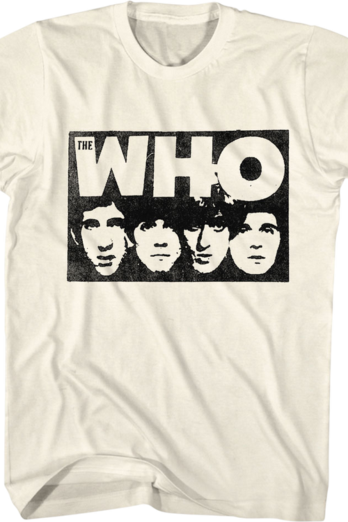 Faces The Who T-Shirt