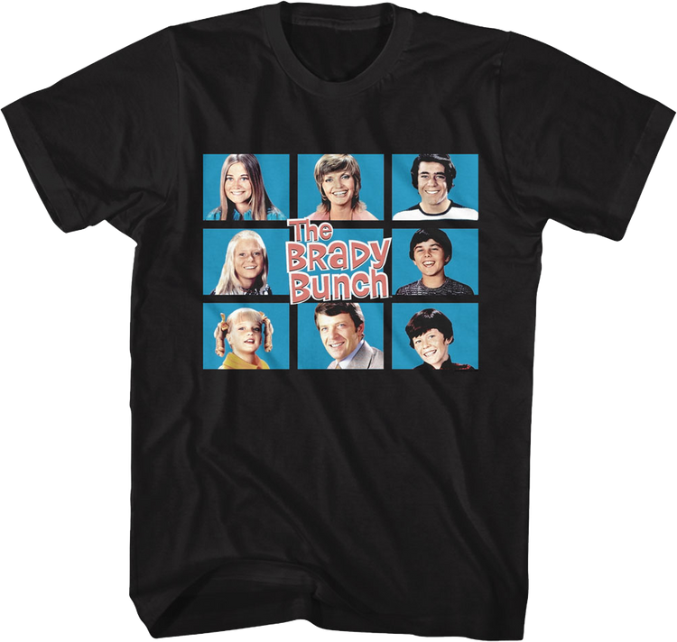Family Boxes Brady Bunch T-Shirt