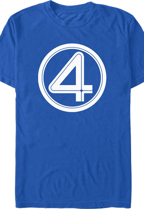 Fantastic Four Logo Marvel Comics T-Shirt