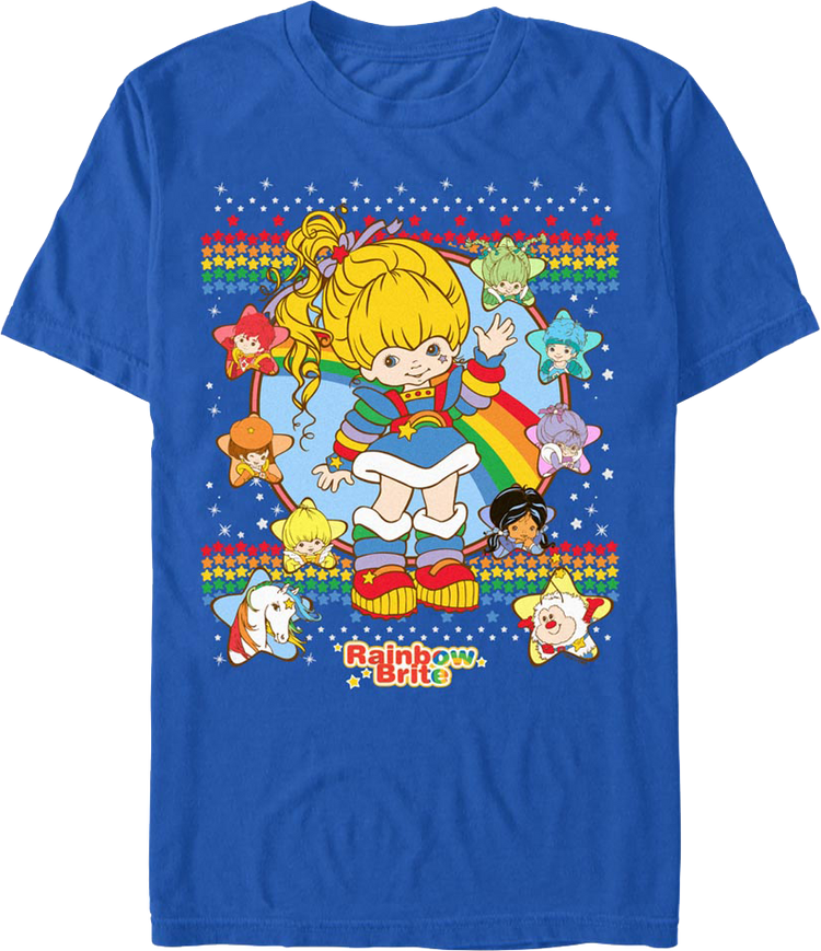 Faux Ugly Sweater Rainbow Brite T-Shirt