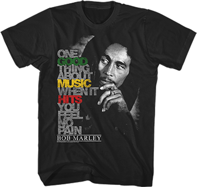 Feel No Pain Bob Marley T-Shirt