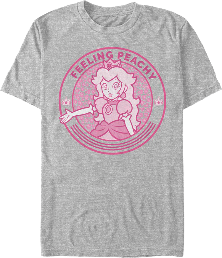 Feeling Peachy Super Mario Bros. T-Shirt