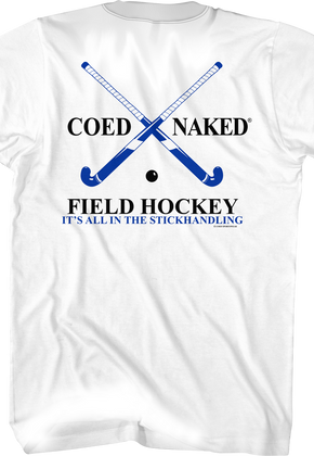 Field Hockey Coed Naked T-Shirt
