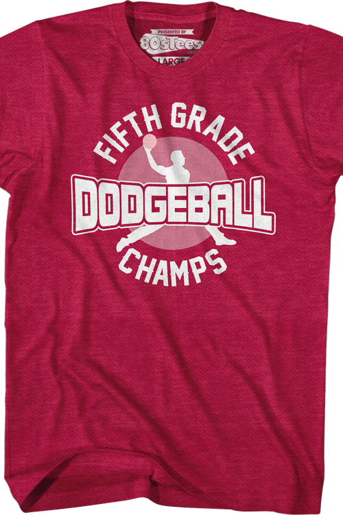 Fifth Grade Dodgeball Champs T-Shirt