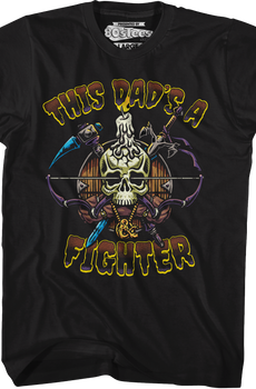 This Dad's A Fighter Dungeons & Dragons T-Shirt
