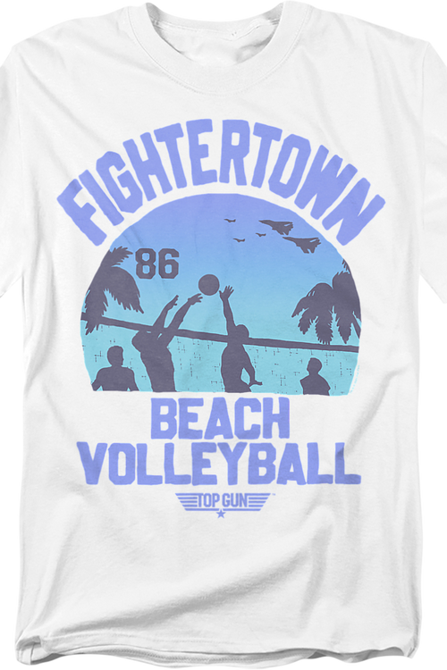 Fightertown Beach Volleyball Top Gun T-Shirt