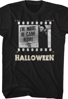 Film Strip Halloween T-Shirt