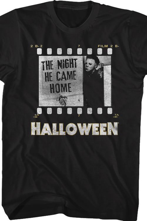Film Strip Halloween T-Shirt