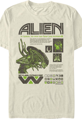 Final Report Alien T-Shirt