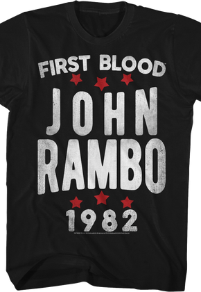 First Blood 1982 Rambo T-Shirt