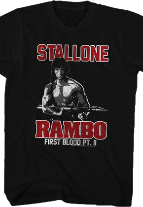 First Blood Part II Rambo T-Shirt