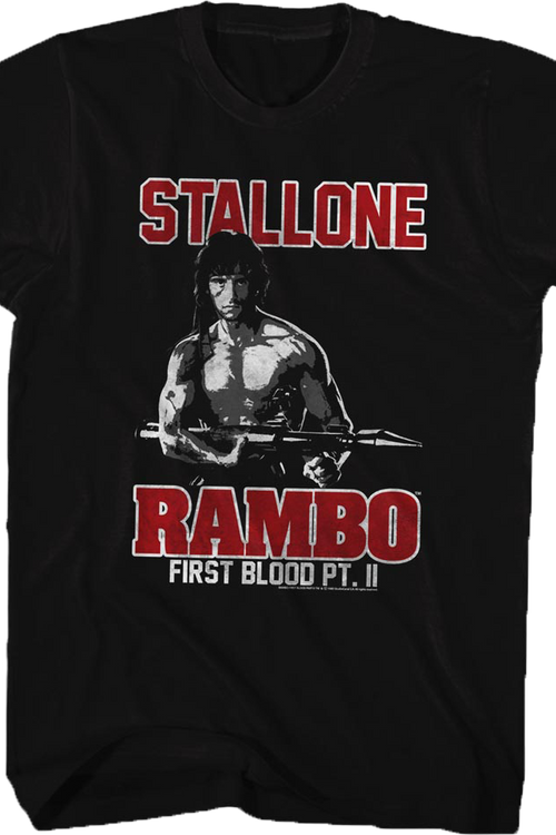 First Blood Part II Rambo T-Shirt