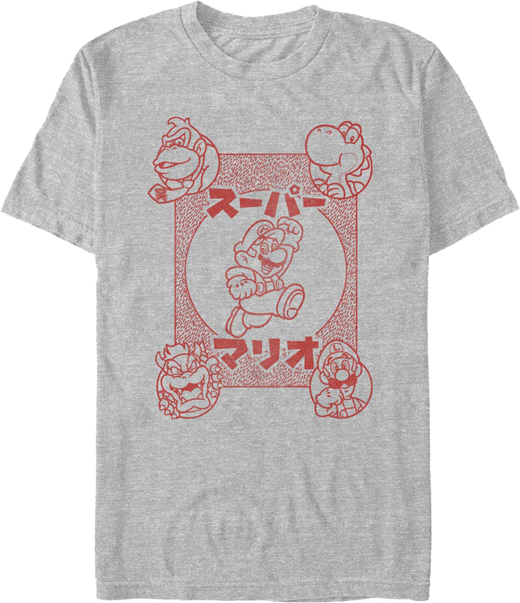 Five Elements Super Mario Bros. T-Shirt