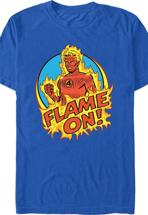 Flame On Fantastic Four T-Shirt