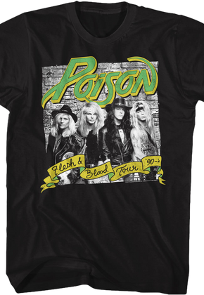 Flesh and Blood Tour Poison T-Shirt