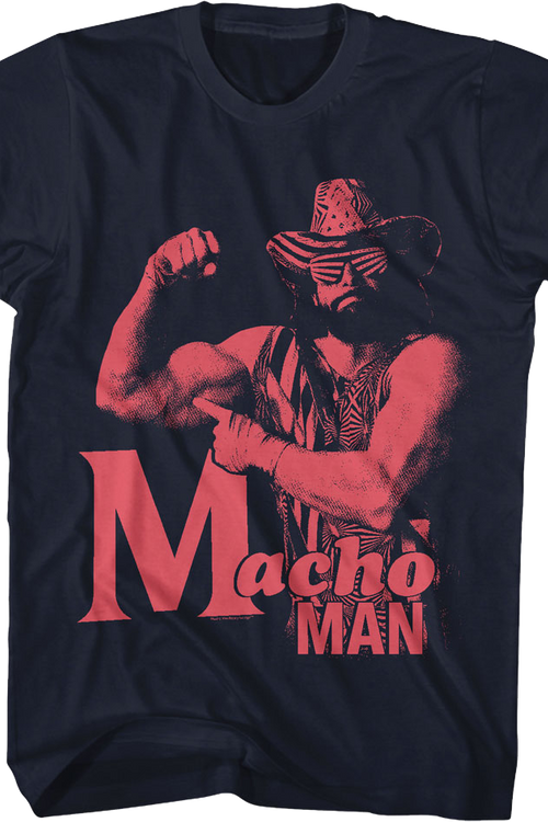 Flex & Point Macho Man Randy Savage T-Shirt