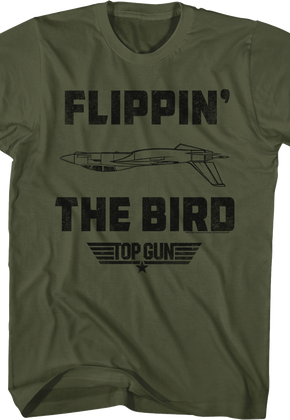 Flippin' The Bird Top Gun T-Shirt
