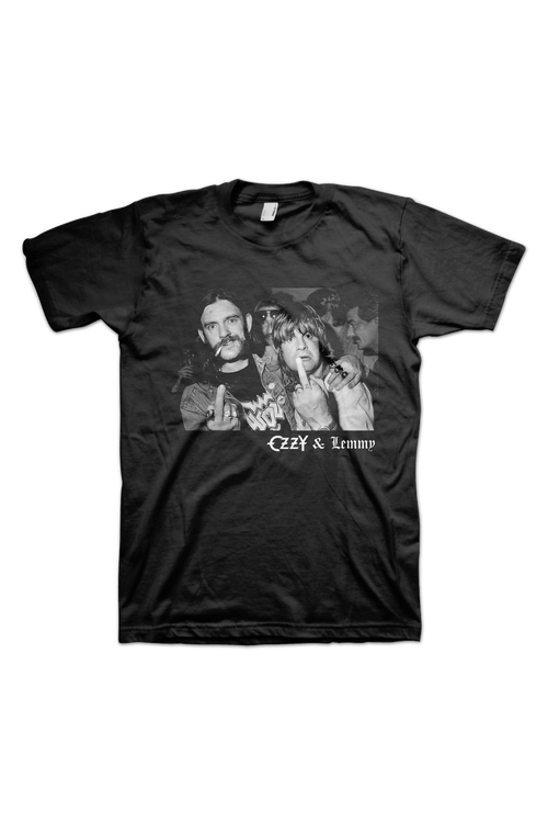 Flipping The Bird Lemmy Kilmister & Ozzy Osbourne T-Shirt