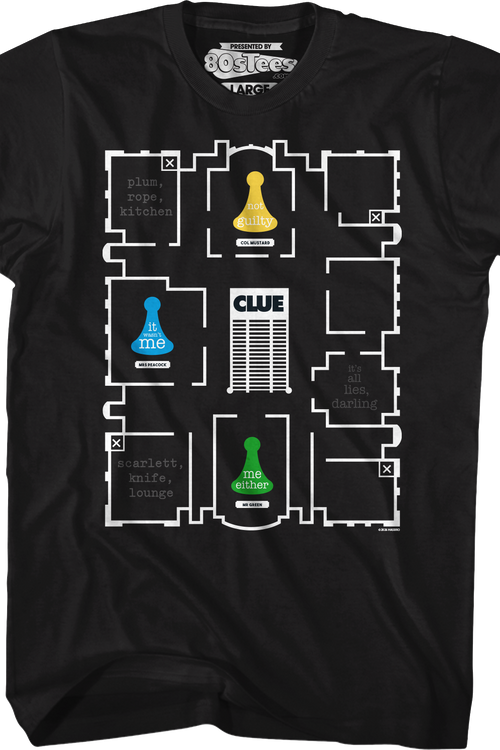 Floor Plan Clue T-Shirt