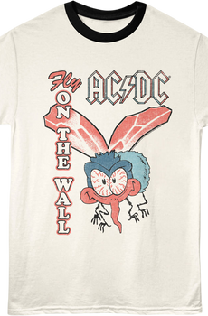 Fly On The Wall ACDC Ringer Shirt