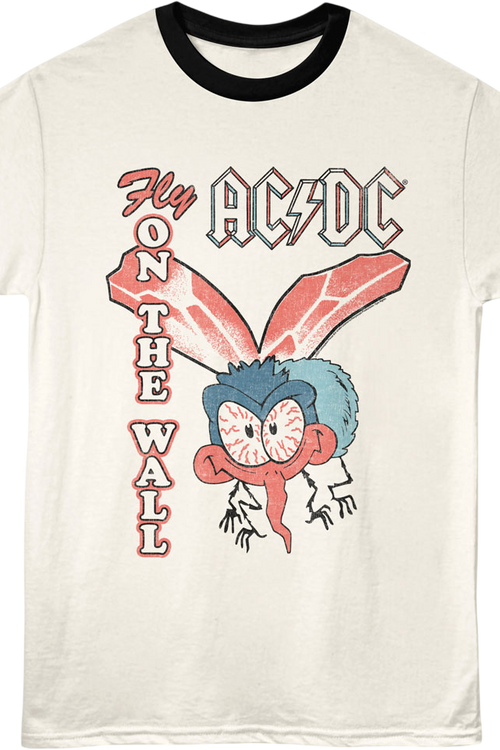 Fly On The Wall ACDC Ringer Shirt