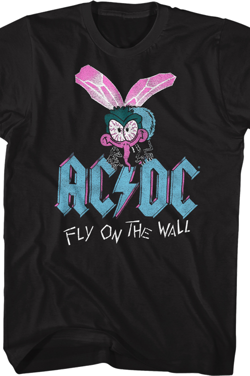 Fly On The Wall European Tour 1986 ACDC Shirt