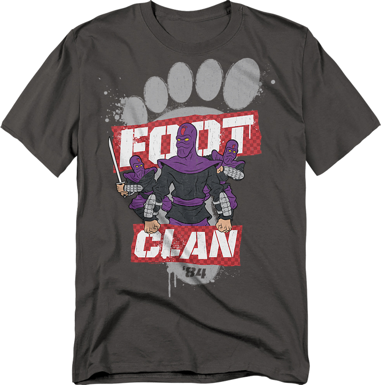 Foot Clan '84 Teenage Mutant Ninja Turtles T-Shirt