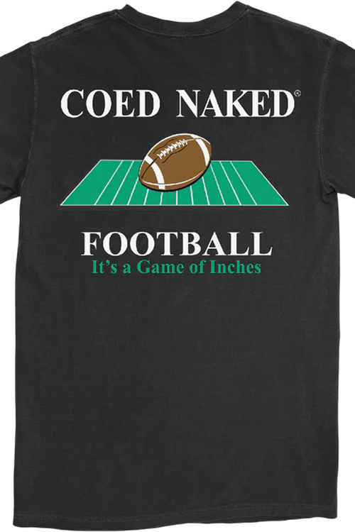 Football Coed Naked T-Shirt