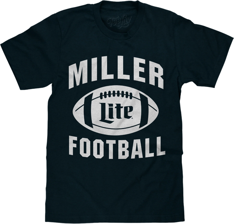 Football Miller Lite T-Shirt