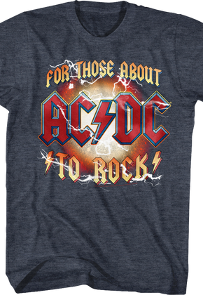 For Those About To Rock ACDC T-Shirt