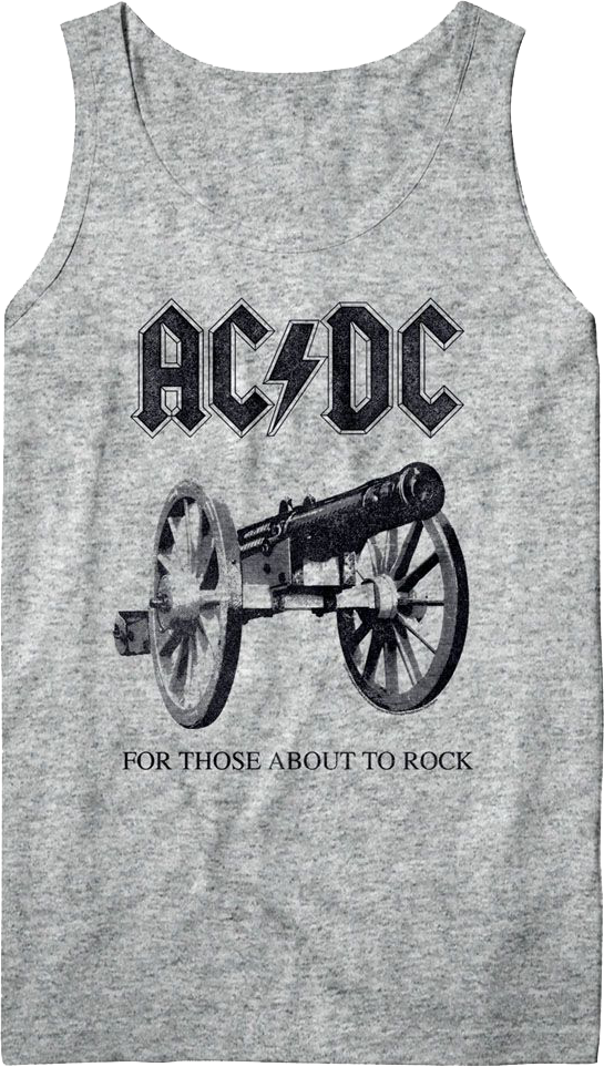For Those About To Rock ACDC Tank Top
