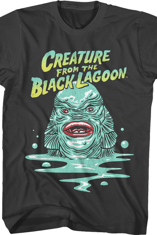 Terrifying Monster Creature From The Black Lagoon T-Shirt