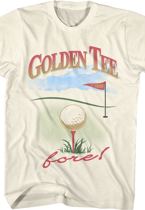 Fore! Golden Tee Golf T-Shirt