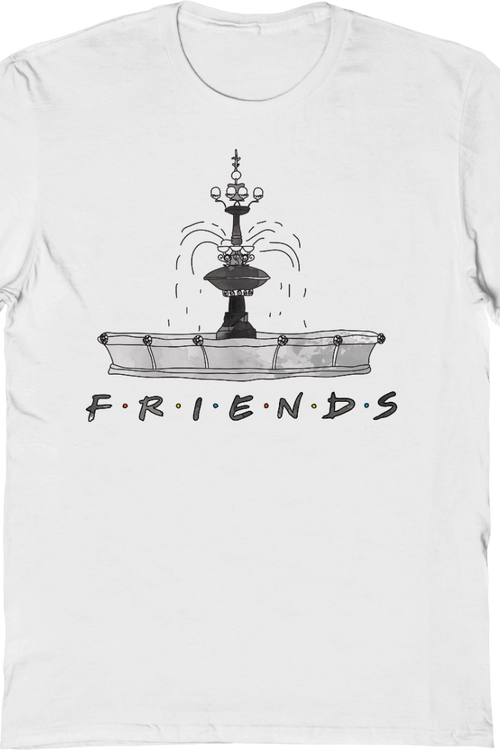 Fountain Sketch Friends T-Shirt